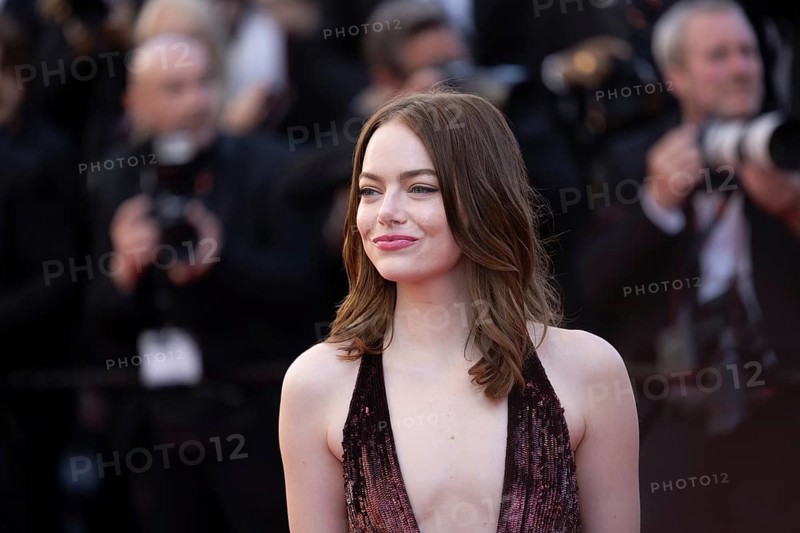 Cannes, France, 17.5.2024: Emma Stone at the premiere of Kinds of Kindness on the red carpet of the Palais des Festivals during the 77th Cannes International Film Festival. The 77th Cannes International Film Festival will take place from 14 to 25 May 2024, Europe