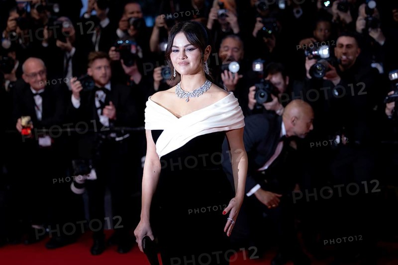 Cannes, France, 17.5.2024: Selena Gomez at the premiere of Emilia Perez on the red carpet of the Palais des Festivals during the 77th Cannes International Film Festival. The 77th Cannes International Film Festival will take place from 14 to 25 May 2024, Europe