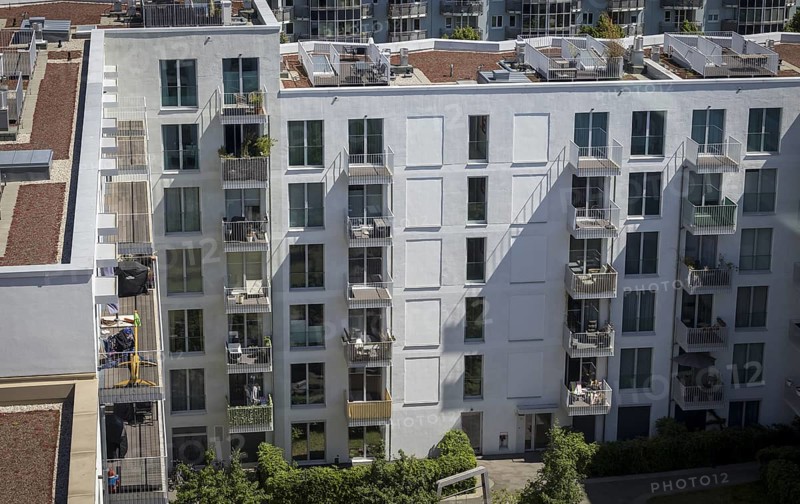 New-build flats in Berlin, Heidestrasse (photo for editorial use only, no property release available)