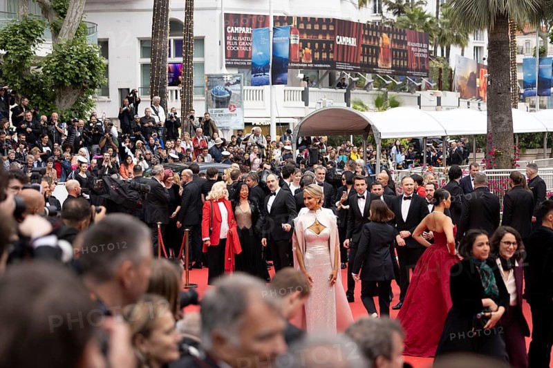 Cannes, France, 14 May 2024: Guests during the opening of the 77th Cannes International Film Festival. The 77th Cannes International Film Festival will take place from 14 to 25 May 2024, Europe