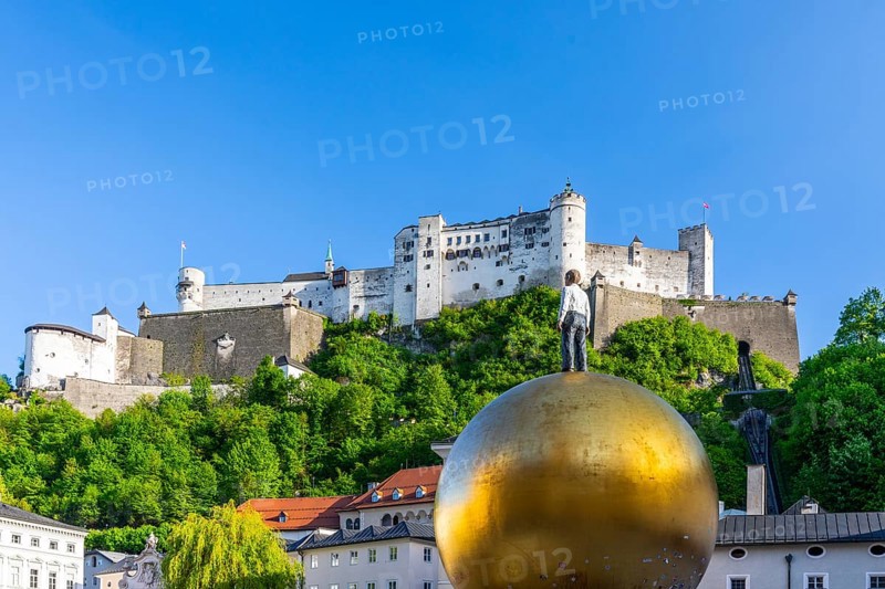 Goldene Kugel, Hohensalzburg Fortress, City of Salzburg, Province of Salzburg, Austria, Europe