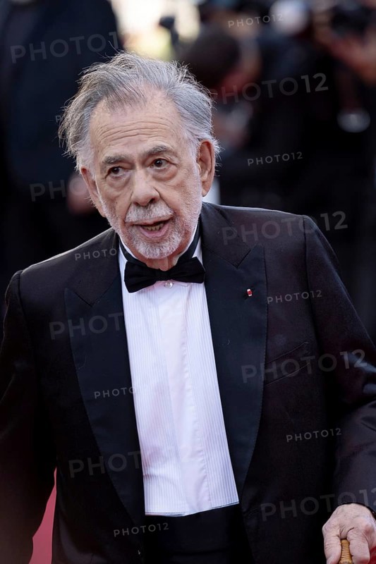Cannes, France, 16.5.2024: Francis Ford Coppola at the premiere of Megalopolis on the red carpet of the Palais des Festivals during the 77th Cannes International Film Festival. The 77th Cannes International Film Festival will take place from 14 to 25 May 2024, Europe