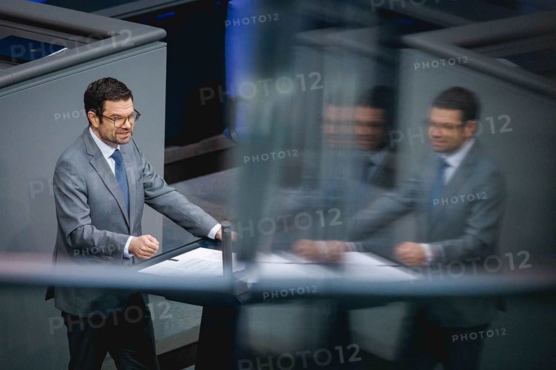 Marco Buschmann, Federal Minister of Justice, speaks on the Bureaucracy Reduction Act at the 170th session of the German Bundestag in Berlin, 17 May 2024