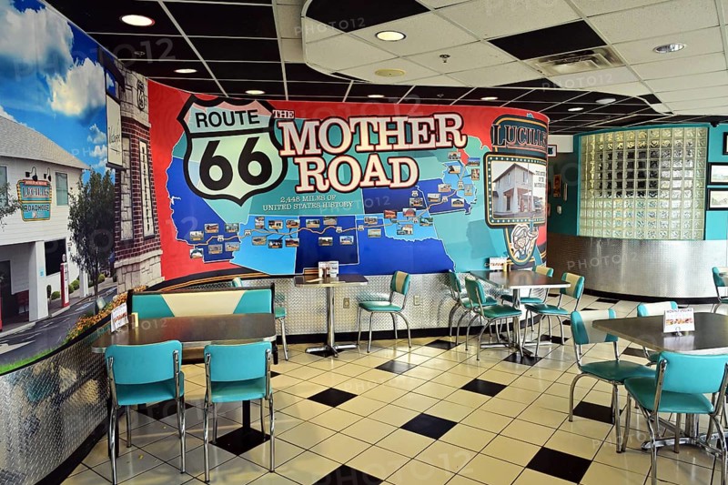 Diner 66 on Route 66, Albuquerque, New Mexico