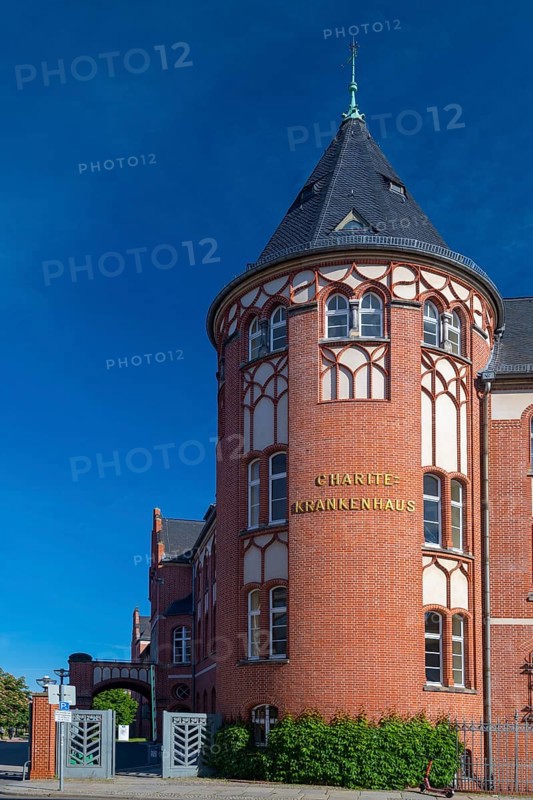 Charite, historical entrance, Schumannstrasse, Mitte, Berlin, Germany, Europe