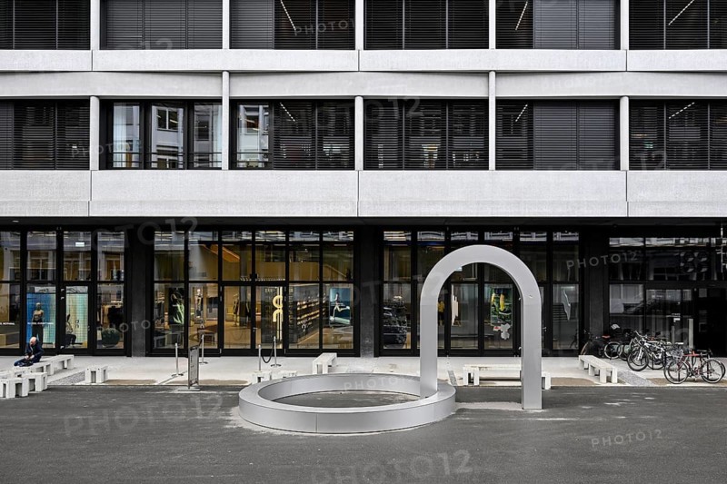 Commercial building on AG, Zurich, Switzerland, Europe