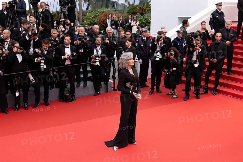 Cannes, France, 14 May 2024: Jane Fonda during the opening of the 77th Cannes International Film Festival. The 77th Cannes International Film Festival will take place from 14 to 25 May 2024, Europe
