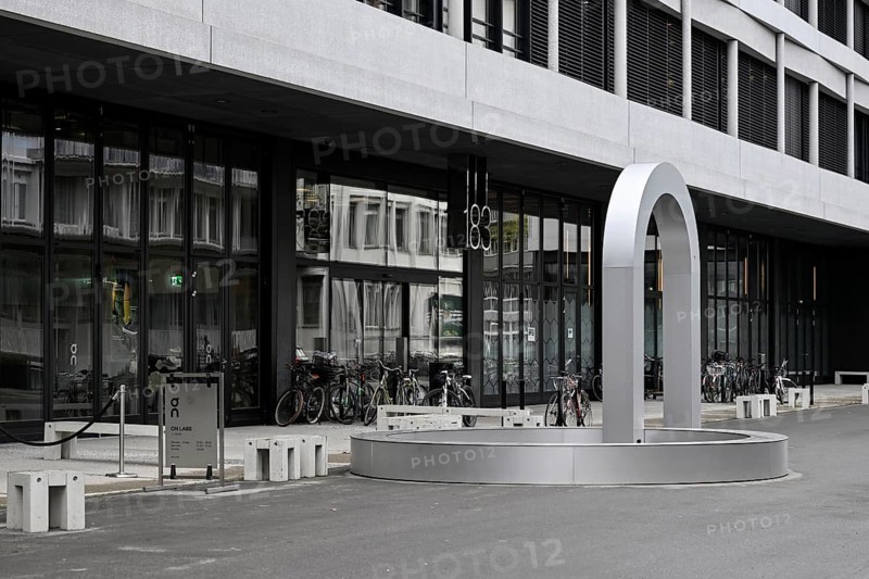 Commercial building on AG, Zurich, Switzerland, Europe