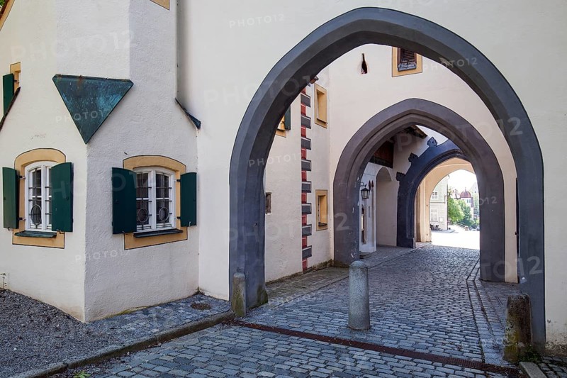 Bayertor, Landsberg am Lech, Upper Bavaria, Bavaria, Germany, Europe