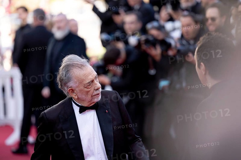 Cannes, France, 16.5.2024: Francis Ford Coppola at the premiere of Megalopolis on the red carpet of the Palais des Festivals during the 77th Cannes International Film Festival. The 77th Cannes International Film Festival will take place from 14 to 25 May 2024, Europe