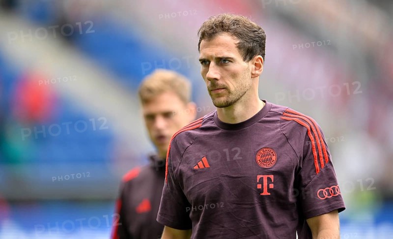 Leon Goretzka FC Bayern Muenchen FCB (08) Joshua Kimmich FC Bayern Muenchen FCB (06) Portrait, PreZero Arena, Sinsheim, Baden-Wuerttemberg, Germany, Europe