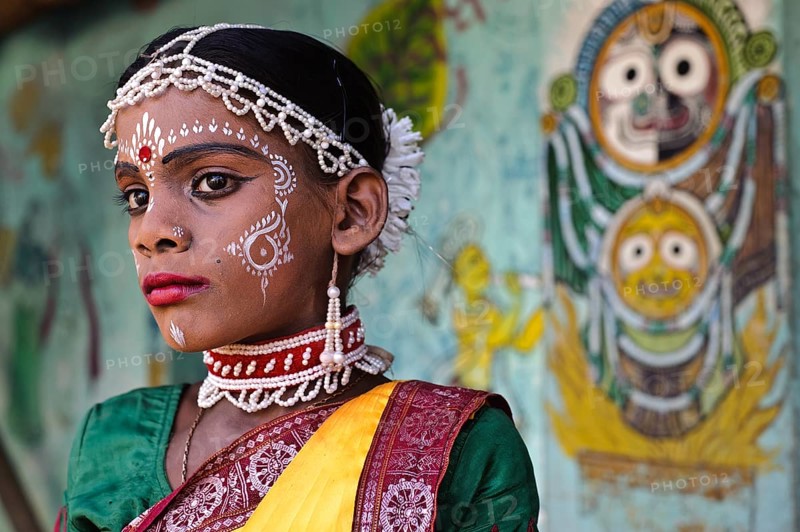 Gotipua dancer, traditional hindu dance, odisha, India, Asia