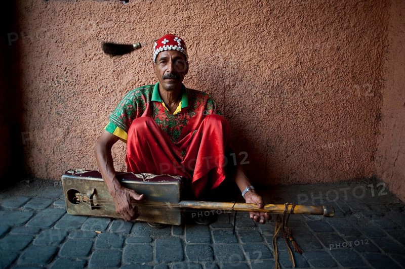 Muslim mystic, gnaoua, Marrakesh, Morocco, Africa