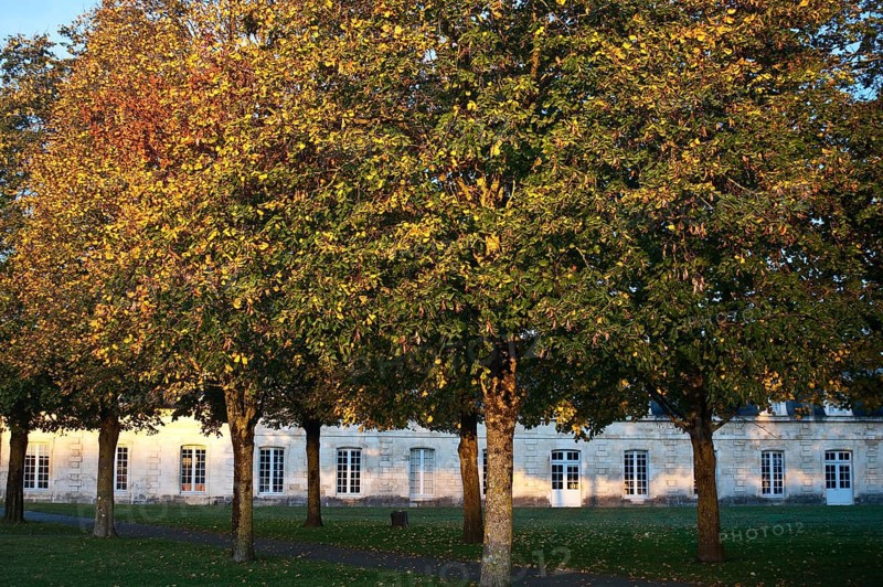 Corderie royale in autumn, former royal ropery at Rochefort, France. A 17th century monument transformed in a museum