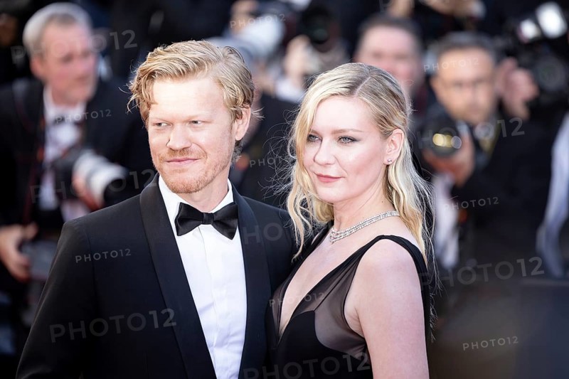 Cannes, France, 17.5.2024: Jesse Plemons and Kirsten Dunst at the premiere of Kinds of Kindness on the red carpet of the Palais des Festivals during the 77th Cannes International Film Festival. The 77th Cannes International Film Festival will take place from 14 to 25 May 2024, Europe