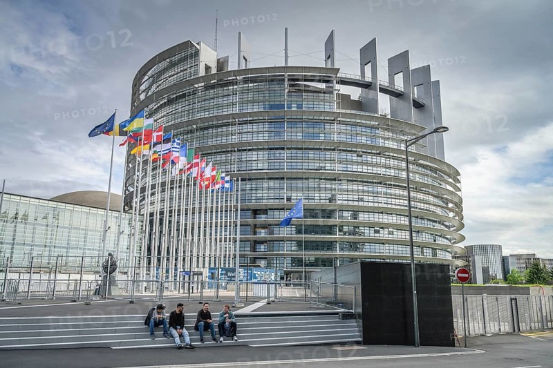 European Parliament, 1 All. du Printemps, Strasbourg, Departement Bas-Rhin, France, Europe