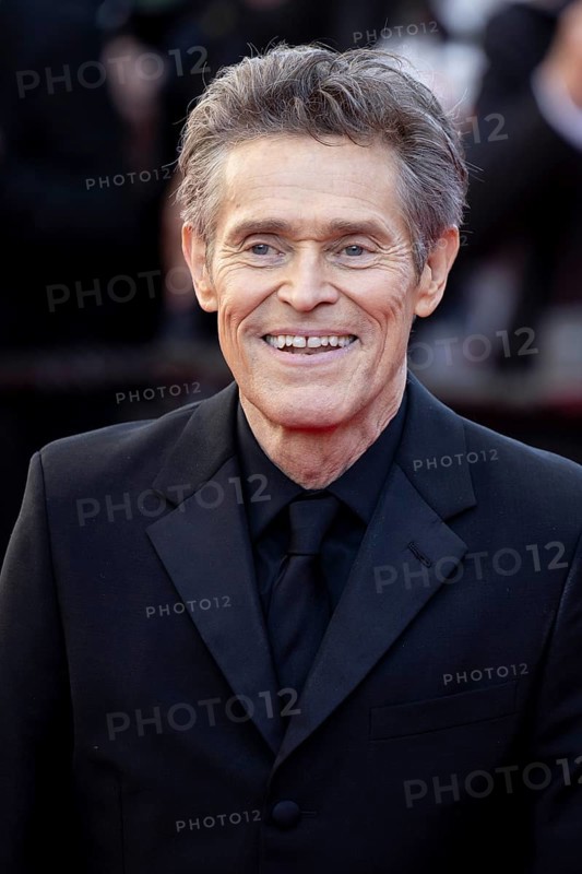 Cannes, France, 17.5.2024: Willem Dafoe at the premiere of Kinds of Kindness on the red carpet of the Palais des Festivals during the 77th Cannes International Film Festival. The 77th Cannes International Film Festival will take place from 14 to 25 May 2024, Europe