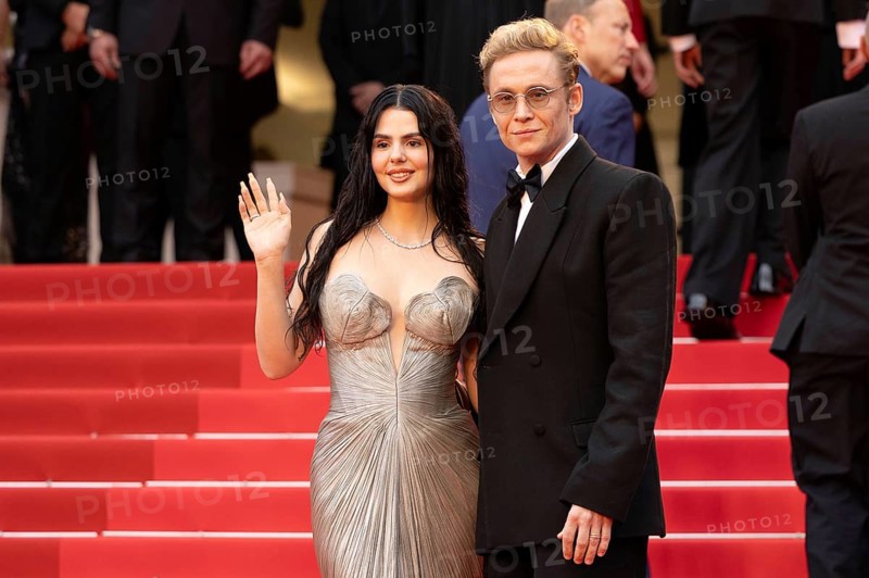 Cannes, France, 14 May 2024: Ruby O. Fee and Matthias Schweighoefer during the opening of the 77th Cannes International Film Festival. The 77th Cannes International Film Festival will take place from 14 to 25 May 2024, Europe
