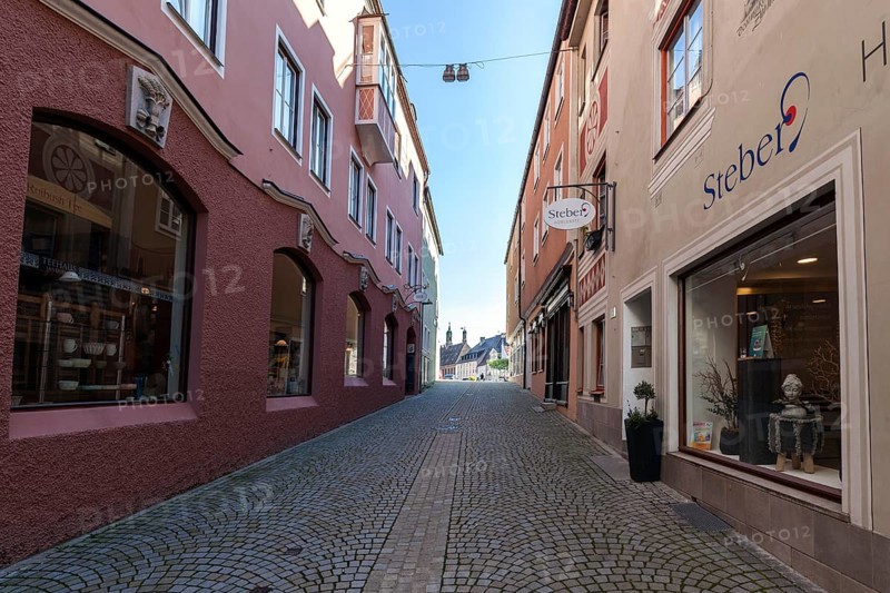 Herzog-Ernst-Strasse, Landsberg am Lech, Upper Bavaria, Bavaria, Germany, Europe