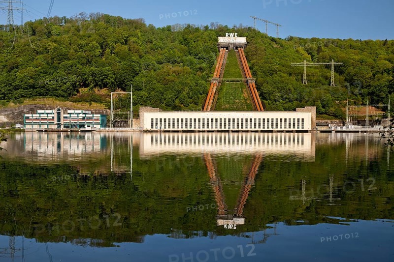 Herdecke pumped storage power station and Koepchenwerk, Lake Hengstey, Industrial Heritage on the Ruhr, Herdecke, North Rhine-Westphalia, Germany, Europe