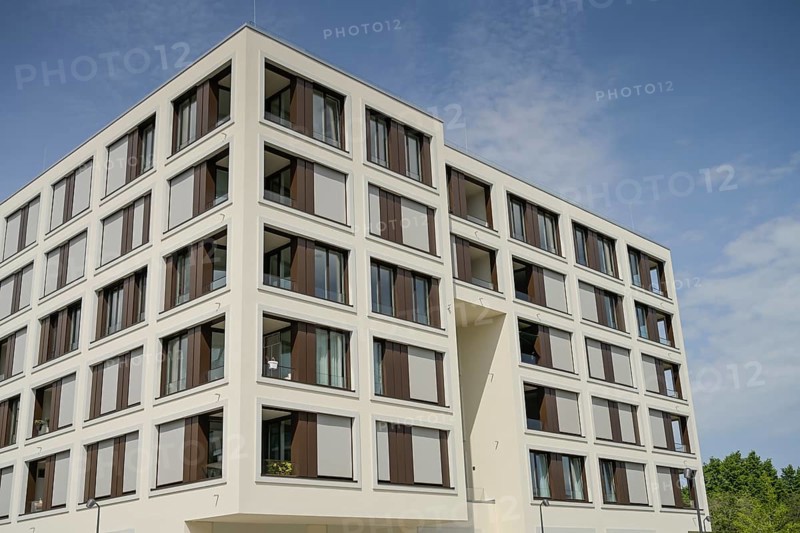 New build, residential building, Am Hamburger Bahnhof, Heidestrasse, Europacity, Moabit, Mitte, Berlin, Germany, Europe