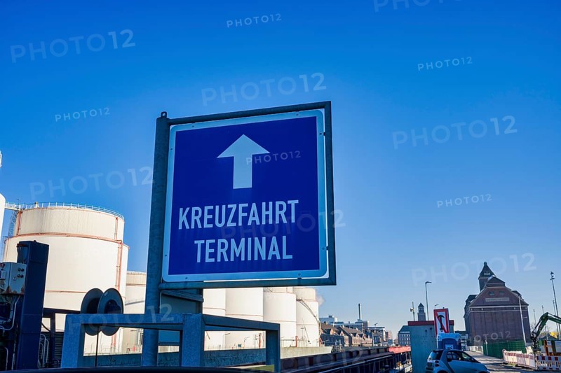 Cruise terminal in Westhafen, Berlin, Germany, Europe