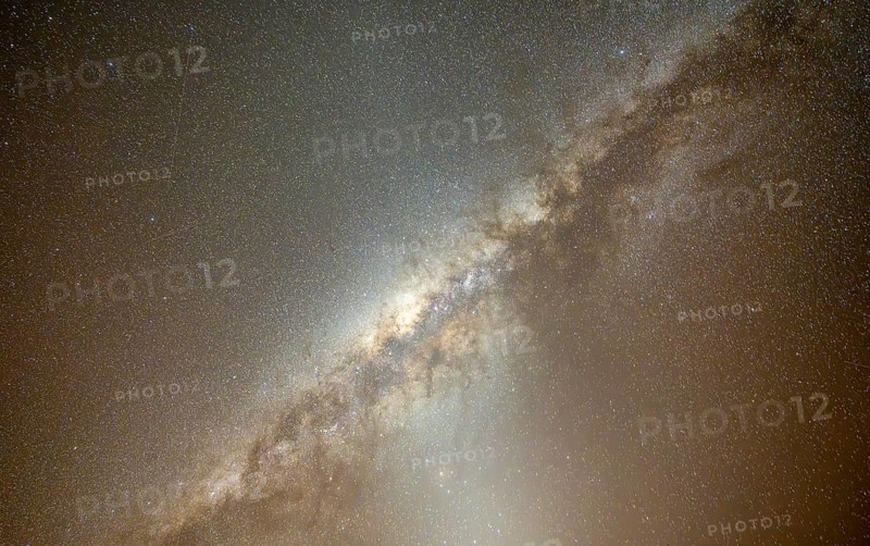 Starry sky with the Milky Way, astrophotography, Namibia, Africa