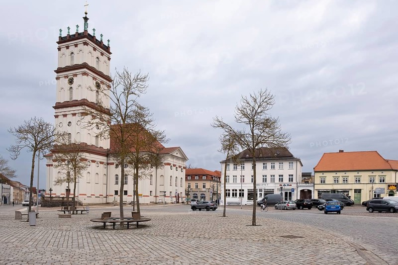 Stadtkirche am Markt, Neustrelitz, Mecklenburg-Vorpommern, Germany, Europe