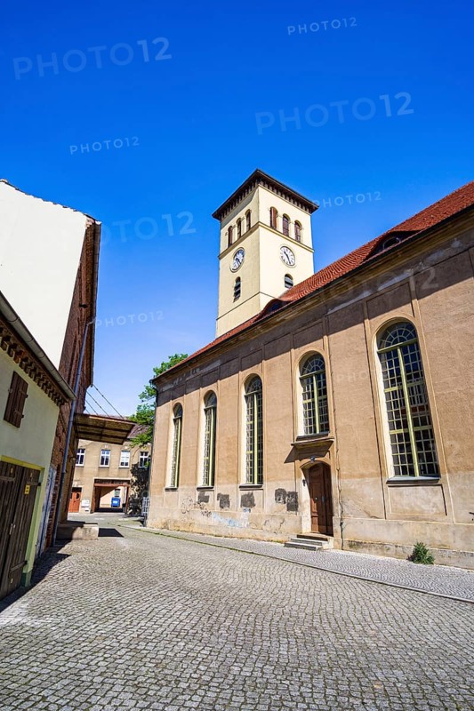 Golssen town church, Dahme-Spreewald, Brandenburg, Germany, Europe