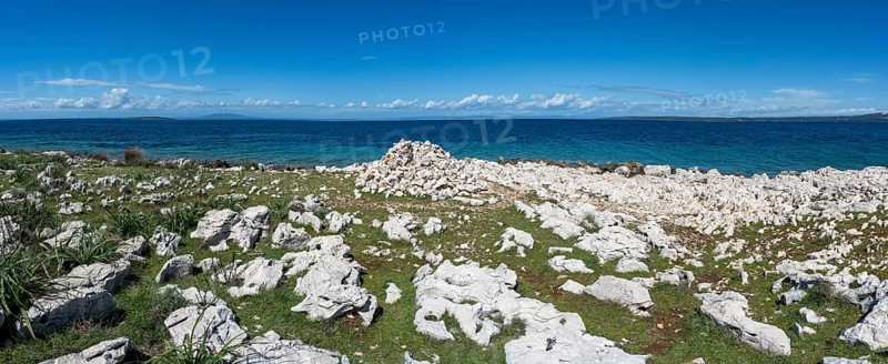Northernmost point of the island of Pag, Zadar, Dalmatia, Croatia, Europe