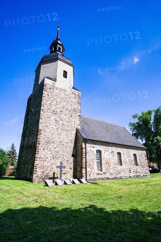 Krossen village church, Dahme-Spreewald, Brandenburg, Germany, Europe