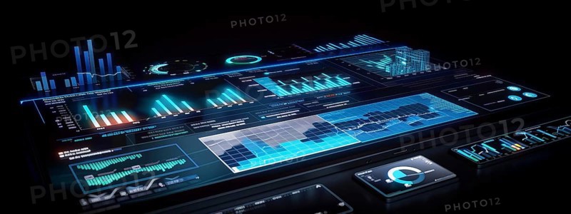 Data analysis of trends about investments, mortgages, financial markets and real estate, AI generated