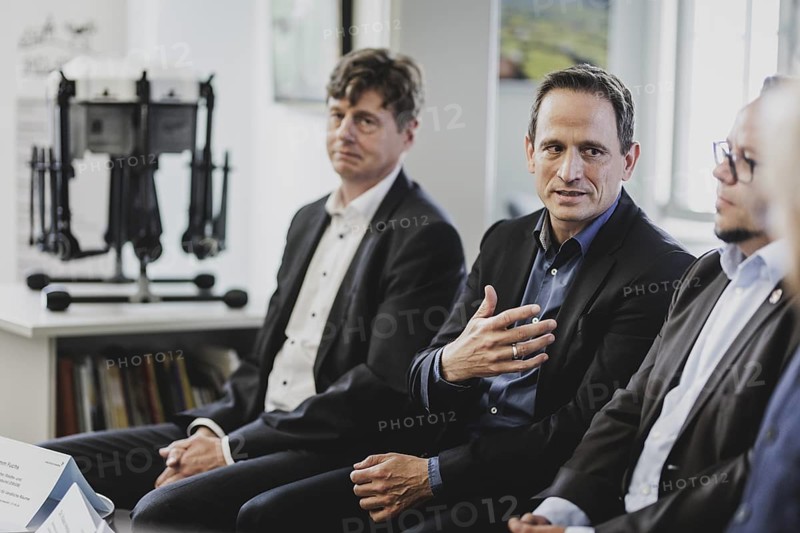 Klaus Heider, Head of Department 'Rural Development, Digital Policy and Innovation' at the BMEL, photographed during the opening ceremony of the drone delivery service 'Marktschwalbe' in Wusterhausen/Dosse, 31 May 2024 / Photographed on behalf of the Federal Ministry of Agriculture and Food