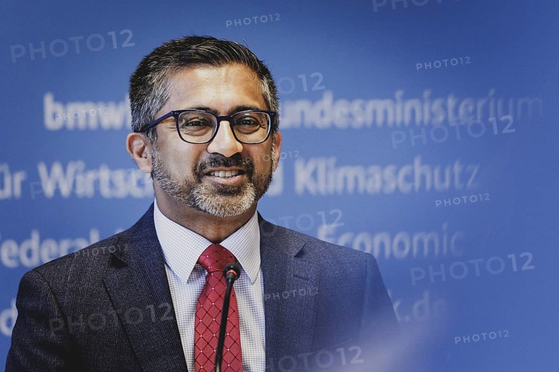 Chirag Parikh, Executive Secretary of the US National Space Council, recorded at the launch event for the German-American climate mission 'GRACE-C, Weighing the Earth from Space' in Berlin, 3 June 2024