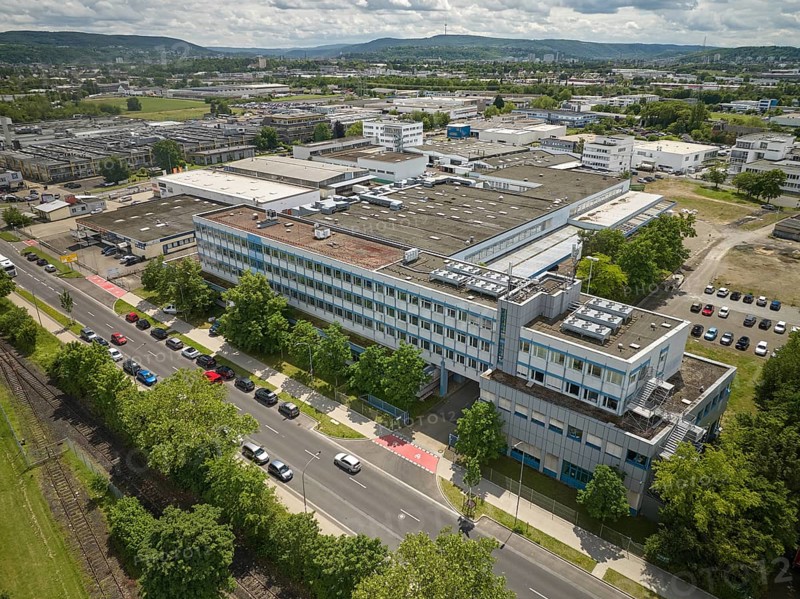 The former printing and publishing house of Mittelrhein-Verlag in Koblenz, where the Rhein-Zeitung was produced, among other things. Koblenz, Rhineland-Palatinate, Germany, Europe