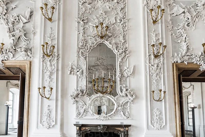 White Hall, Wuerzburg Residence, UNESCO World Heritage Site, Wuerzburg, Lower Franconia, Franconia, Bavaria, Germany, Europe