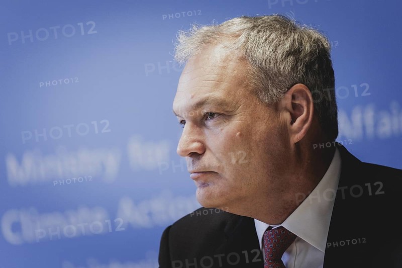 Walther Pelzer, Director General of the German Space Agency at DLR, recorded at the launch event for the German-American climate mission 'GRACE-C, Earth weighed from space' in Berlin, 3 June 2024