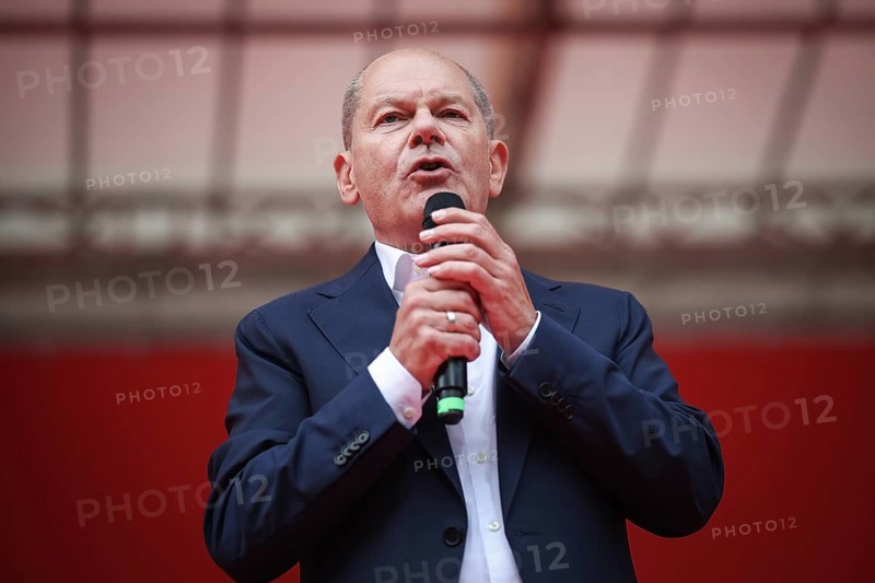 SPD rally for the European elections with Federal Chancellor Olaf Scholz. Leipzig, 01.06.2024