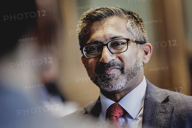 Chirag Parikh, Executive Secretary of the US National Space Council, recorded at the launch event for the German-American climate mission 'GRACE-C, Weighing the Earth from Space' in Berlin, 3 June 2024
