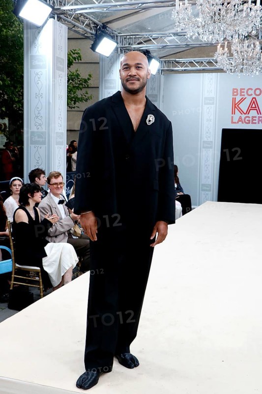 Malick Bauer at the German premiere of Becoming Karl Lagerfeld at the Zoo Palast Berlin on 30 May 2024