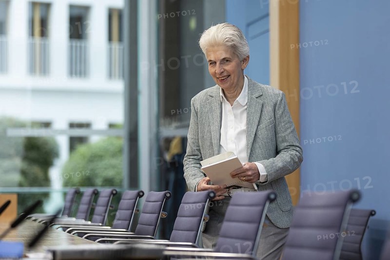 Marie-Agnes Strack-Zimmermann, Member of the German Bundestag (FDP), Chairwoman of the Defence Committee in the German Bundestag and lead candidate of the FDP for the European elections, recorded during a press conference on the state of security and defence policy in Germany and Europe at the Federal Press Conference in Berlin, 31.05.2024