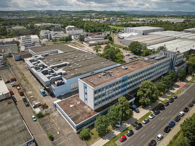 The former printing and publishing house of Mittelrhein-Verlag in Koblenz, where the Rhein-Zeitung was produced, among other things. Koblenz, Rhineland-Palatinate, Germany, Europe