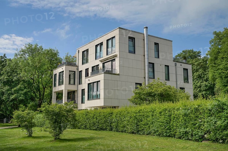 New build, residential building, Wallstrasse, Luebeck, Lower Saxony, Germany, Europe