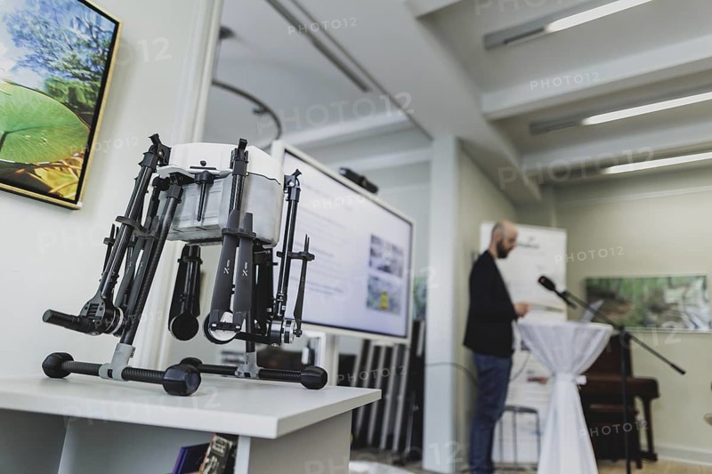 Robin Kellermann, aerial laboratory, photographed as part of the official opening of the drone delivery service 'Marktschwalbe' in Wusterhausen/Dosse, 31 May 2024 / Photographed on behalf of the Federal Ministry of Agriculture and Food