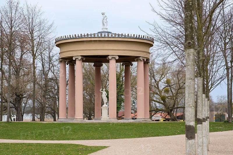 Hebetempel, Schlossgarten, Neustrelitz, Mecklenburg-Vorpommern, Germany, Europe