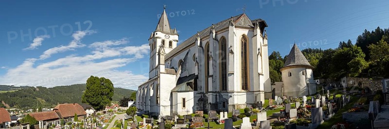 Parish and pilgrimage church of St. Leonhard, Bad St. Leonhard, Lavanttal, Carinthia, Austria, Europe