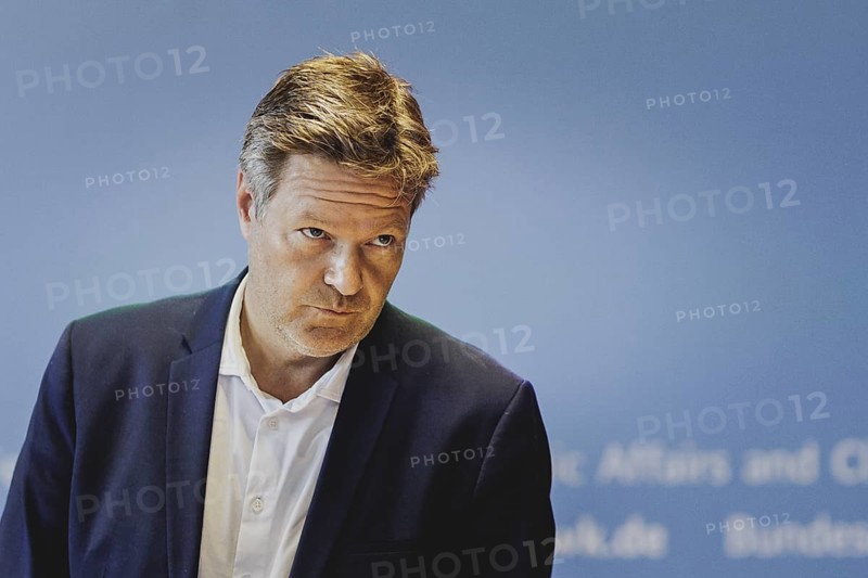 Robert Habeck (Alliance 90/The Greens), Federal Minister for Economic Affairs and Climate Protection and Vice-Chancellor, recorded during the opening speeches at the German-US space dialogue in Berlin, 3 June 2024
