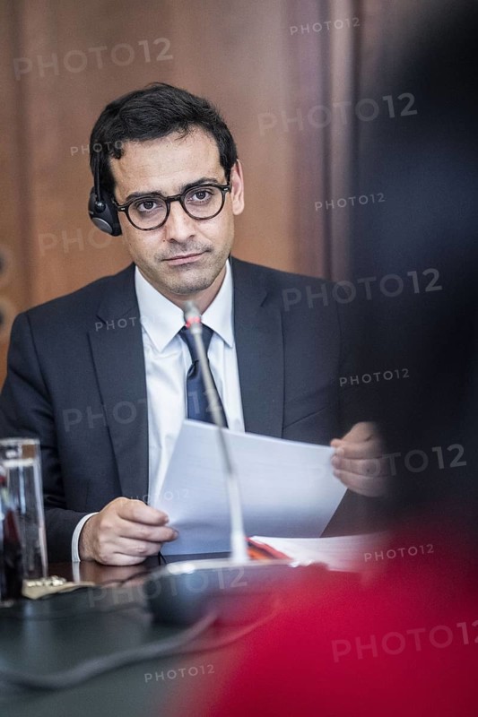 Berlin, 28 May 2024: Federal Foreign Minister Annalena Baerbock meets French Foreign Minister Stephane Sejourne at the Federal Foreign Office in Berlin