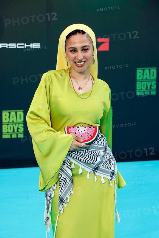 Tua El Fawwal at the Bad Boys, Ride or the German premiere in Berlin at the Zoo Palast on 27 May 2024