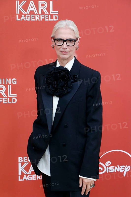 Christiane Arp at the German premiere of Becoming Karl Lagerfeld at the Zoo Palast Berlin on 30 May 2024